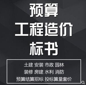 项目预算、工程结算编制，天津地区专业代做项目预、结算