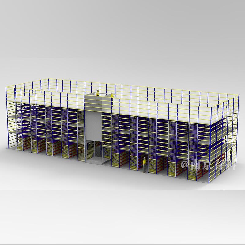 阁楼仓储货架 二层平台阁楼搭建 CK-GL-13 厂房隔层