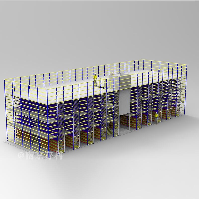 阁楼仓储货架 CK-GL-15厂房隔层 重型钢平台 库房二层