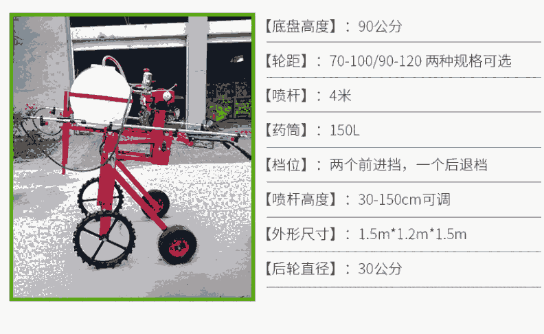 手推式汽油喷药机，  蔬菜大棚喷雾器