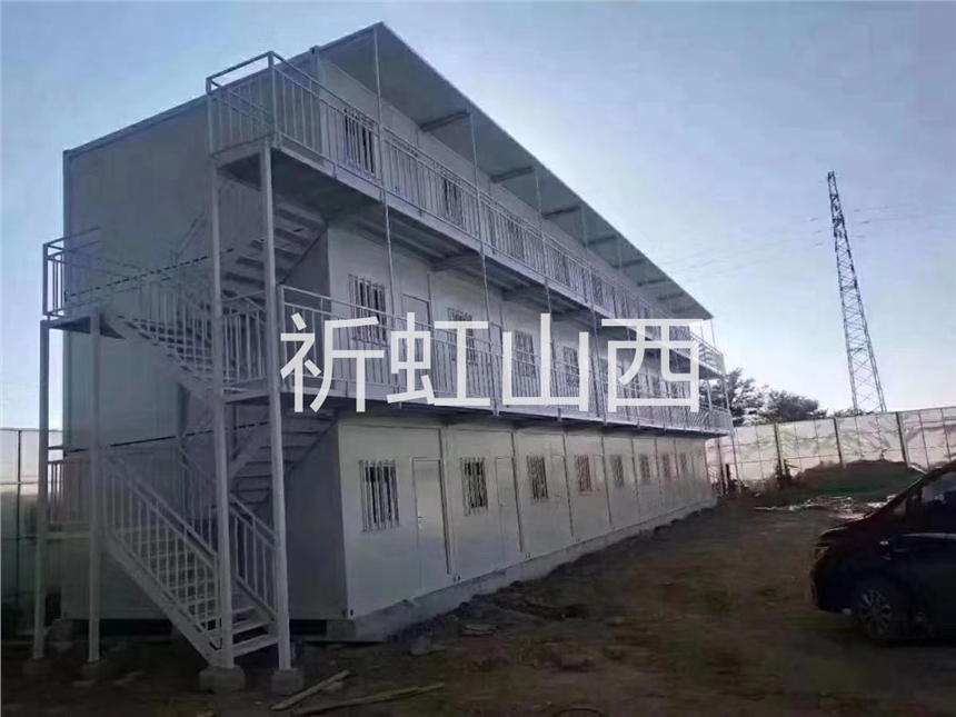 吕梁方山县活动板房 住人防火彩钢房