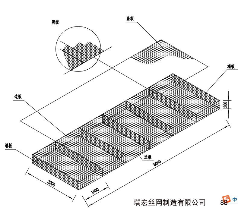 雷诺护垫厂家  高质量雷诺护垫诚信生产厂家