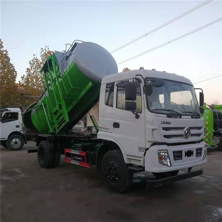 肇慶小型藍(lán)牌后掛桶壓縮垃圾清運(yùn)車價(jià)格怎么樣