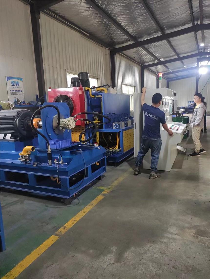 Hydraulic valve test bench High pressure oil pump test bench