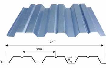 河南南阳 Yx51-283-850（850型）楼承板|压型钢板