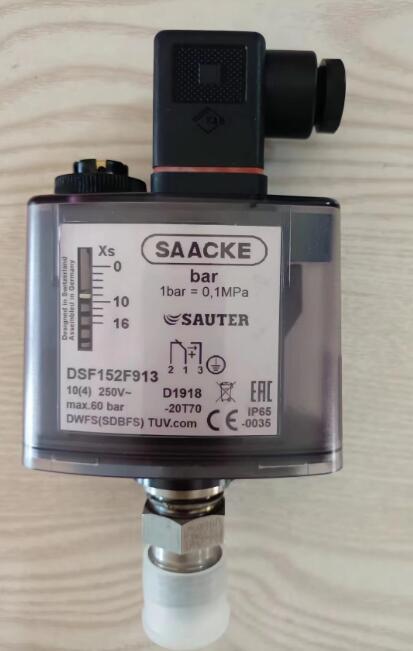 SAACKE压力开关DSF152F913