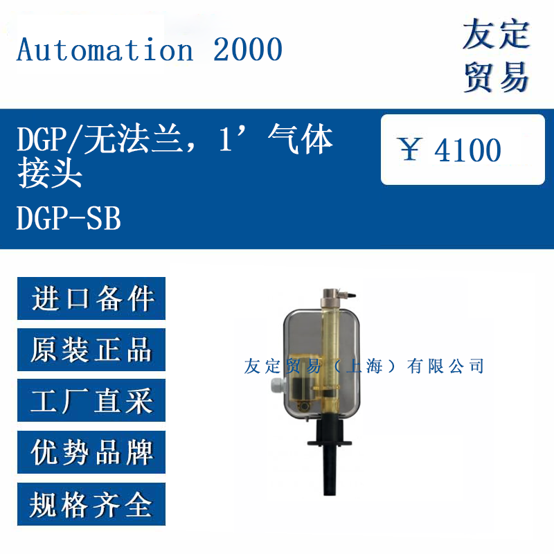 Automation 2000 DGP-SB DGP/无法兰，1’气体接头