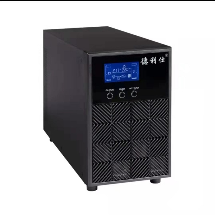 新疆UPS电源德利仕UPS电源C10KS在线式10KVA/9KW外接电池