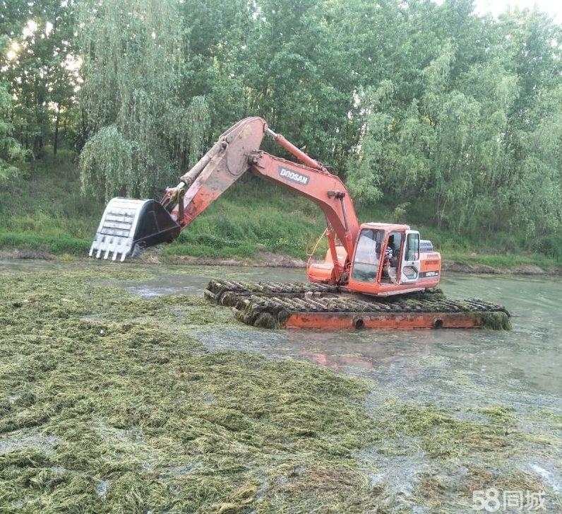 水上挖机出租租赁水上挖掘机收费方式