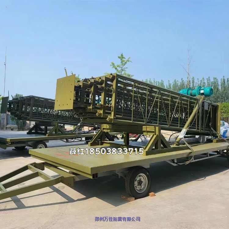 50米移動(dòng)避雷升降系統(tǒng)負(fù)載450kg升降天線桿內(nèi)置拉線伸縮監(jiān)控桿