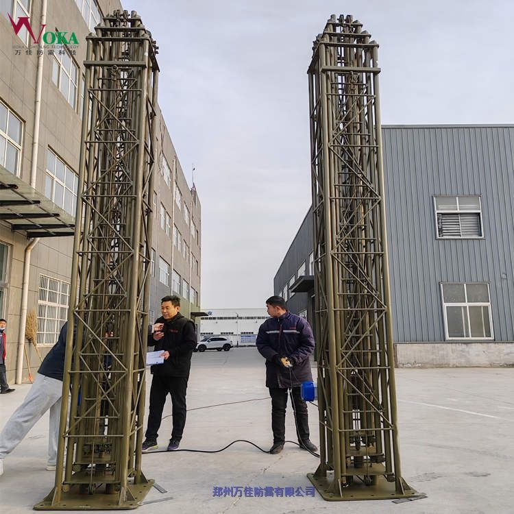 3米智能升降遮陽傘負(fù)載450kg升降天線桿直立監(jiān)控固定伸縮桿