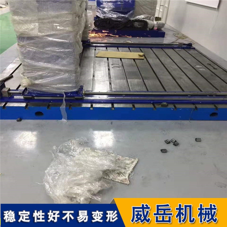 福建 树脂砂成型  铸铁焊接平台 横竖槽铸铁平台季末优惠