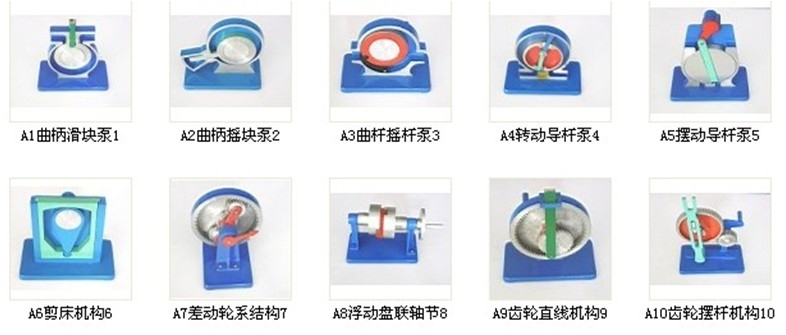 WT-A型机构运动简图测绘模型