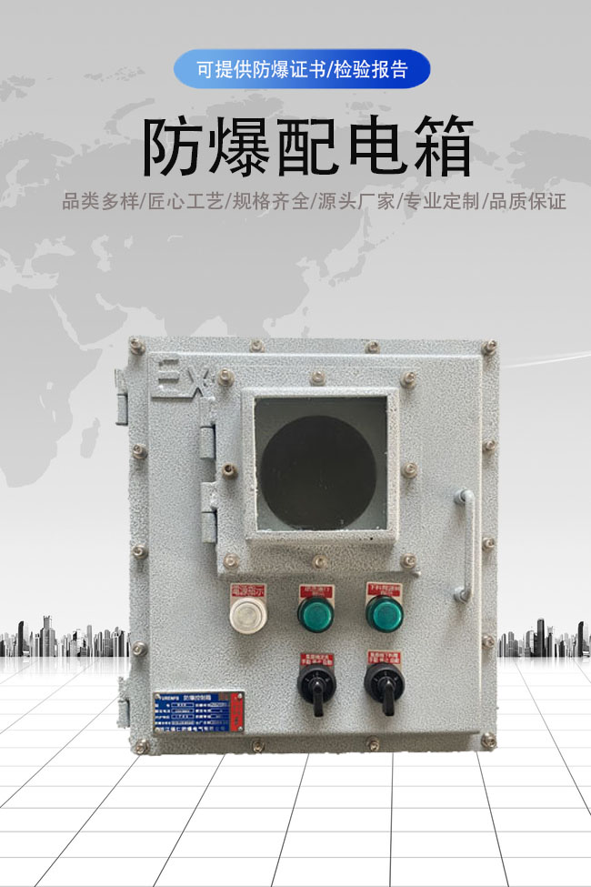 定制防爆配电箱动力开关电控箱仪表检修箱控制柜接线盒按钮箱变频