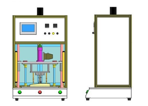 高精密plc小型熱熔機 塑料多點熱熔鉚焊機技術