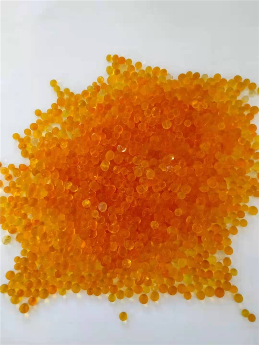 500kg Factory Price Color Changing Orange Silica Gel Beads Desiccant Raw Materials pictures & photos