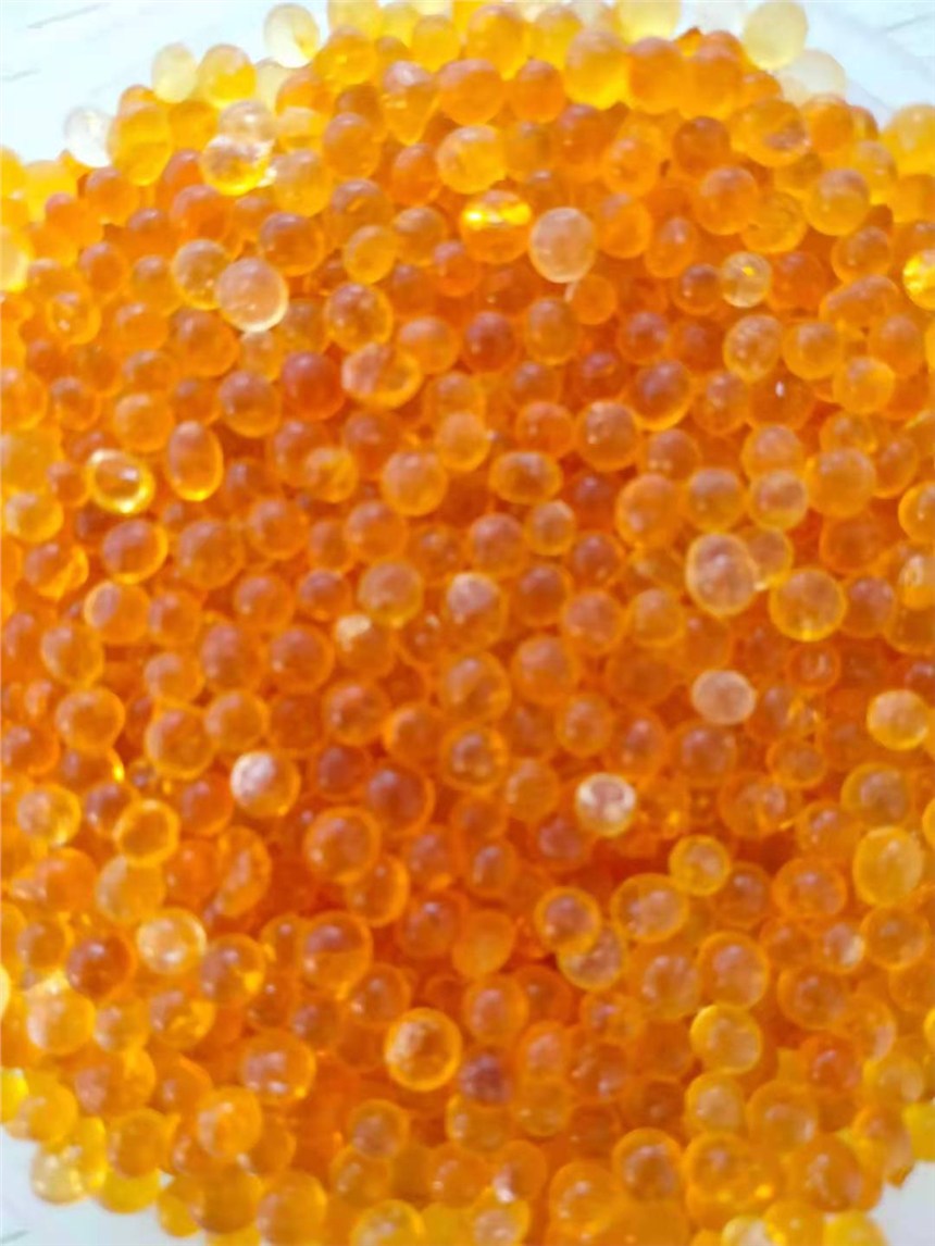 500kg Factory Price Color Changing Orange Silica Gel Beads Desiccant Raw Materials pictures & photos