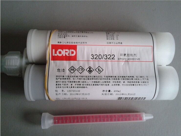 LORD洛德 环氧结构胶 洛德320/322环氧胶 AB胶 400ml