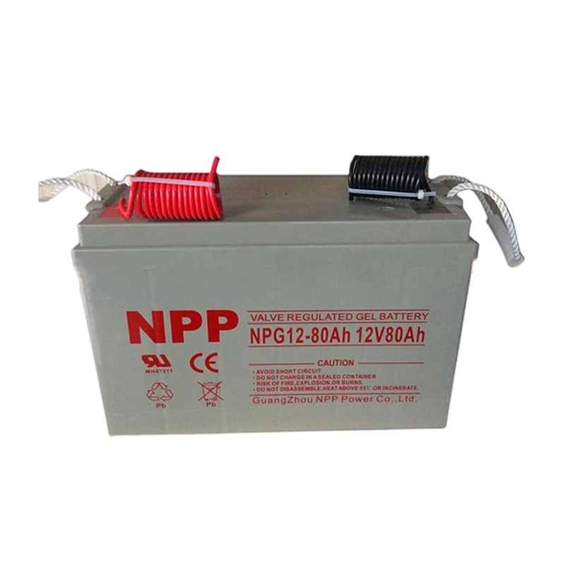 made in China NPP lead-acid colloid maintenance free battery 12V80AH 90AH pictures & photos