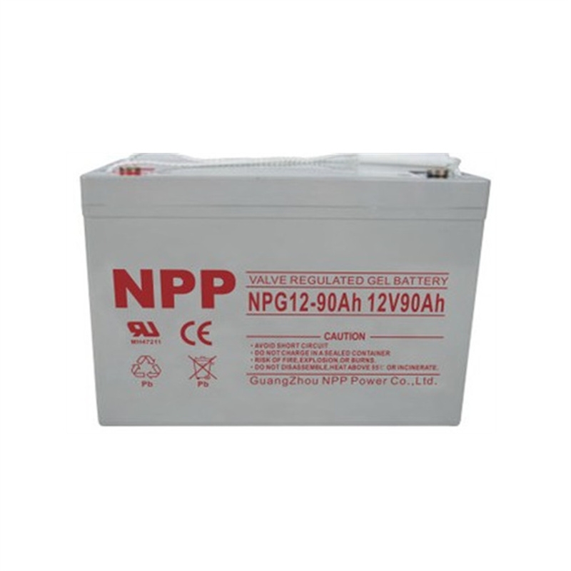 made in China NPP lead-acid colloid maintenance free battery 12V80AH 90AH pictures & photos