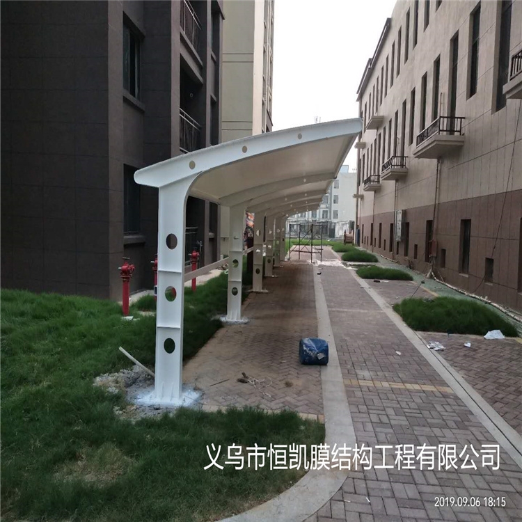 九江膜结构景观雨棚免费设计测i量