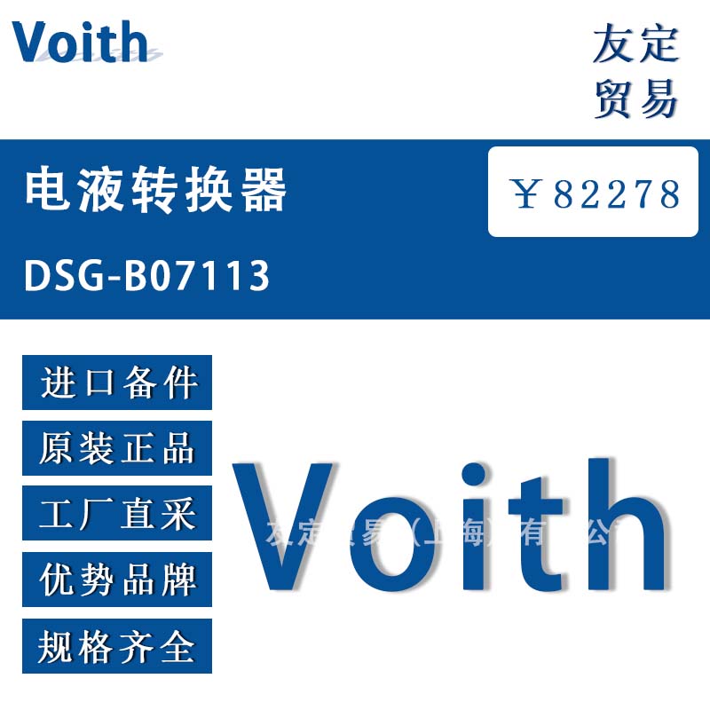 Voith DSG-B07113 电液转换器 议价