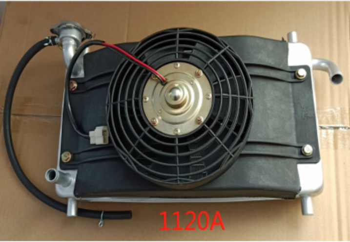富路摩托车 赤兔马1120暖风水箱散热器总成