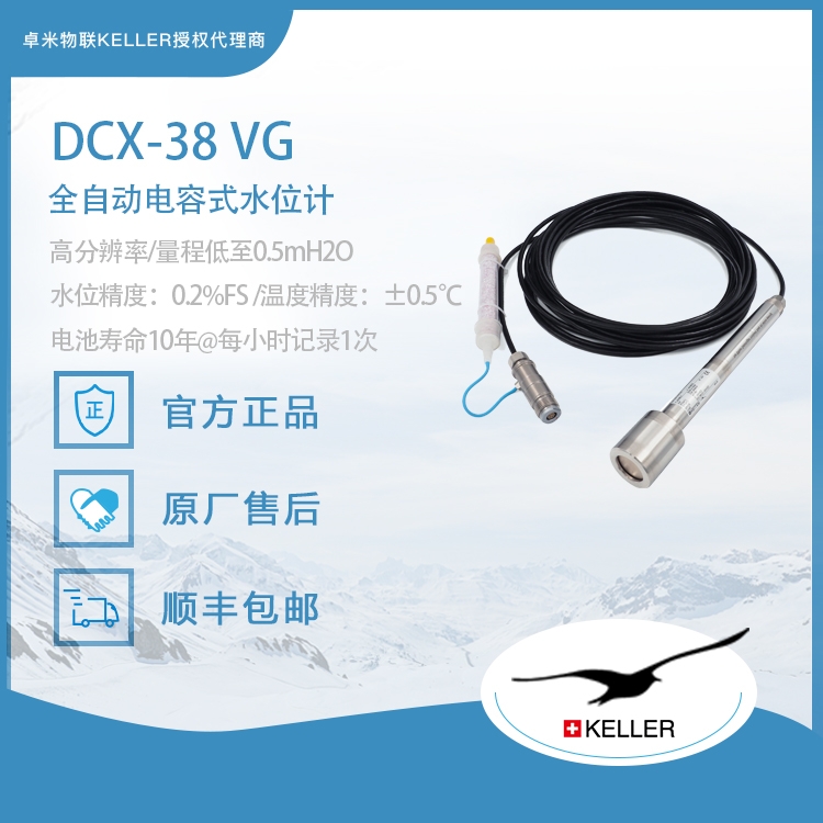 瑞士KELLER DCX-38 VG液位记录仪