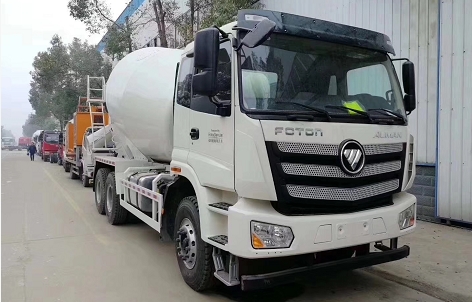 福田新欧曼大14方（15方）水泥搅拌运输车 厂家直销 可分期付款购车