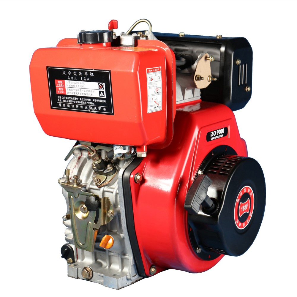 Belon Power 188FA single cylinder air-cooled diesel engine 188F diesel engine