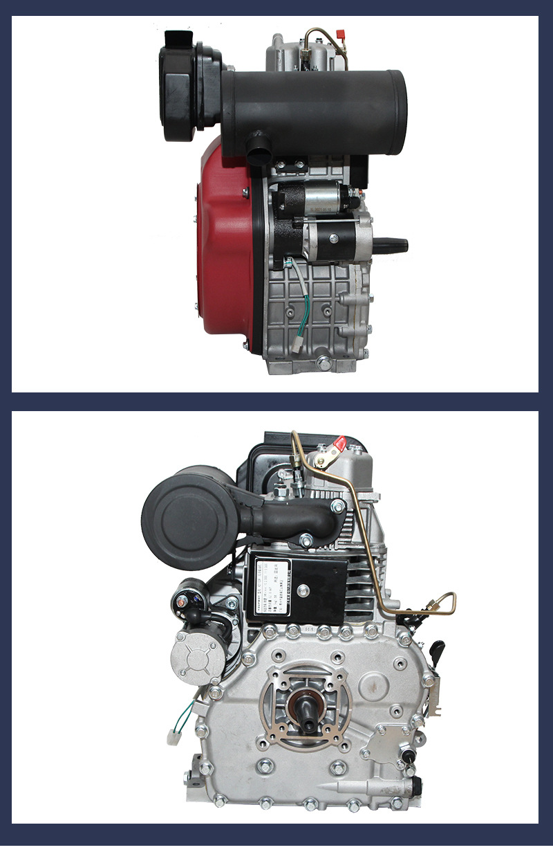 Belon Power 2V80 double cylinder water-cooled diesel engine EV80 diesel engine pictures & photos