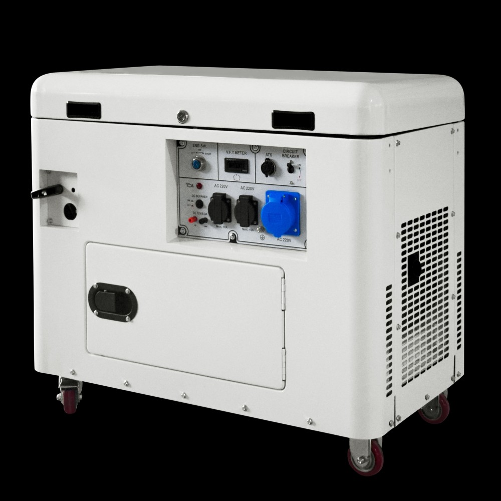 5kw silent gasoline generator with honda GX390 engine 100% copper alternator 5kva silent gasoline generator