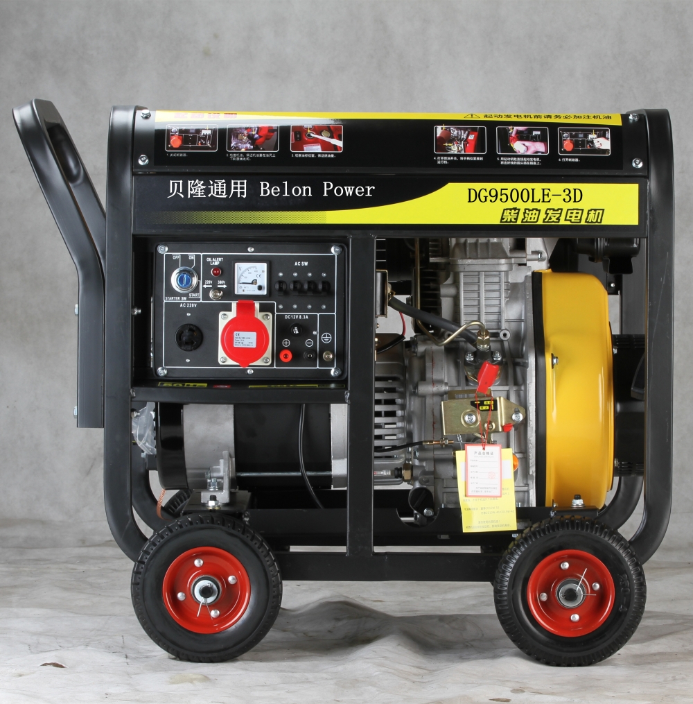 6.5kw diesel generator 6.5kw 220V diesel generator 6.5kw 380v diesel generator 6.5kw dual power diesel generator pictures & photos