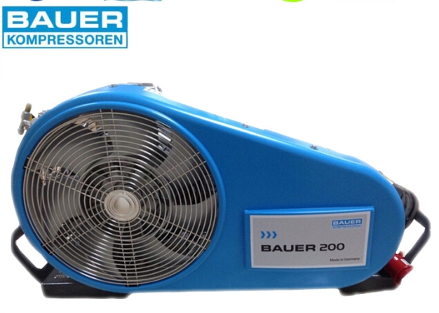 BAUER200进口30MPA正压式空气呼吸器压缩机 空气呼吸器充气泵