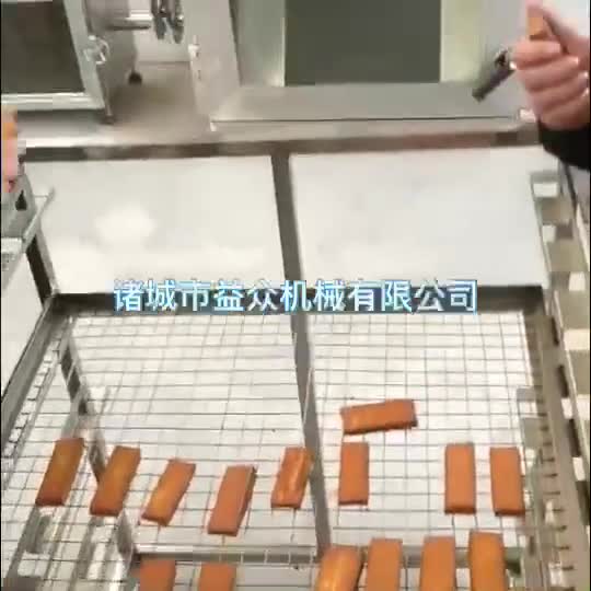 烟熏炉熏豆干视频