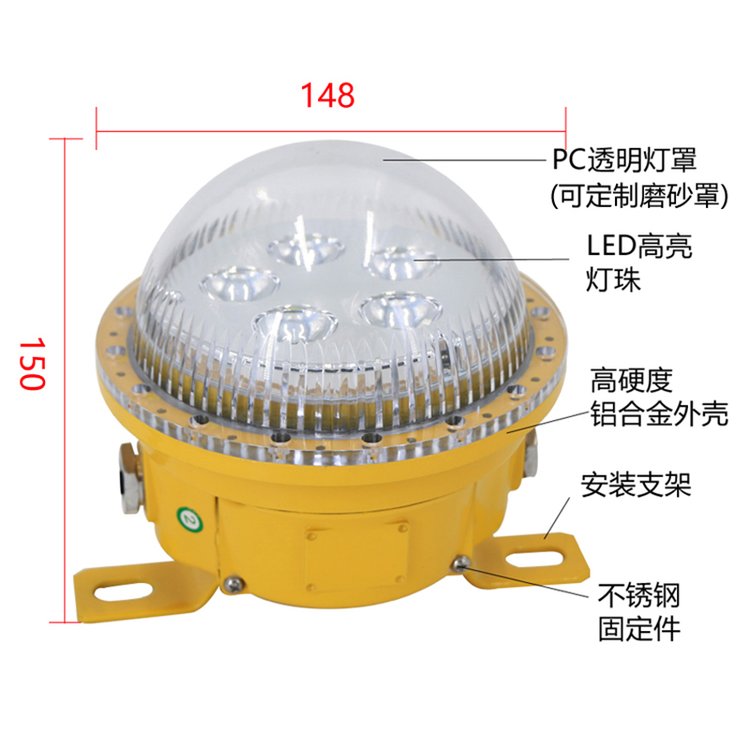 BC9200LED免维护节能防爆灯电缆隧道灯LED工业灯