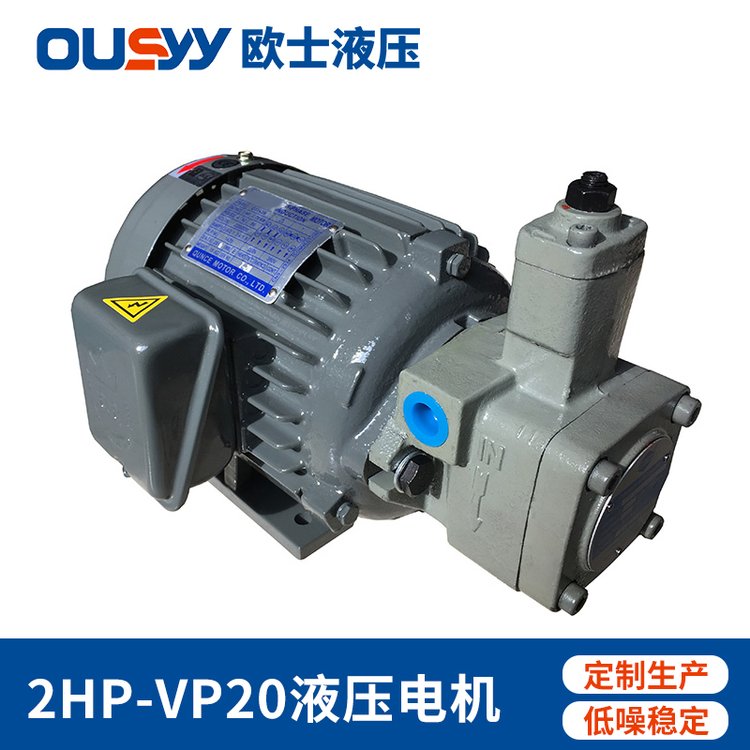 厂家直销液压电机2HP-VP20电机液压站油泵液压系统电机液压马达