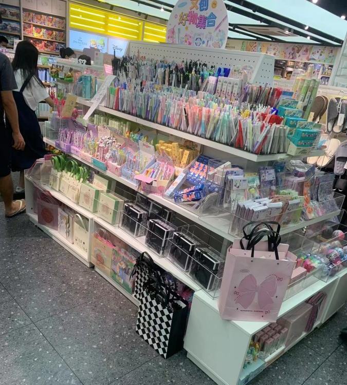 莫凡名创货架定制饰品店展示架订做免费设计按需定做铁木加厚框架