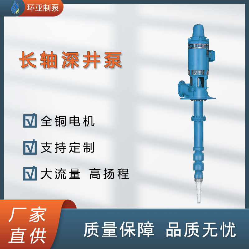 立式长轴泵RJC型深井泵高扬程大流量环亚制泵