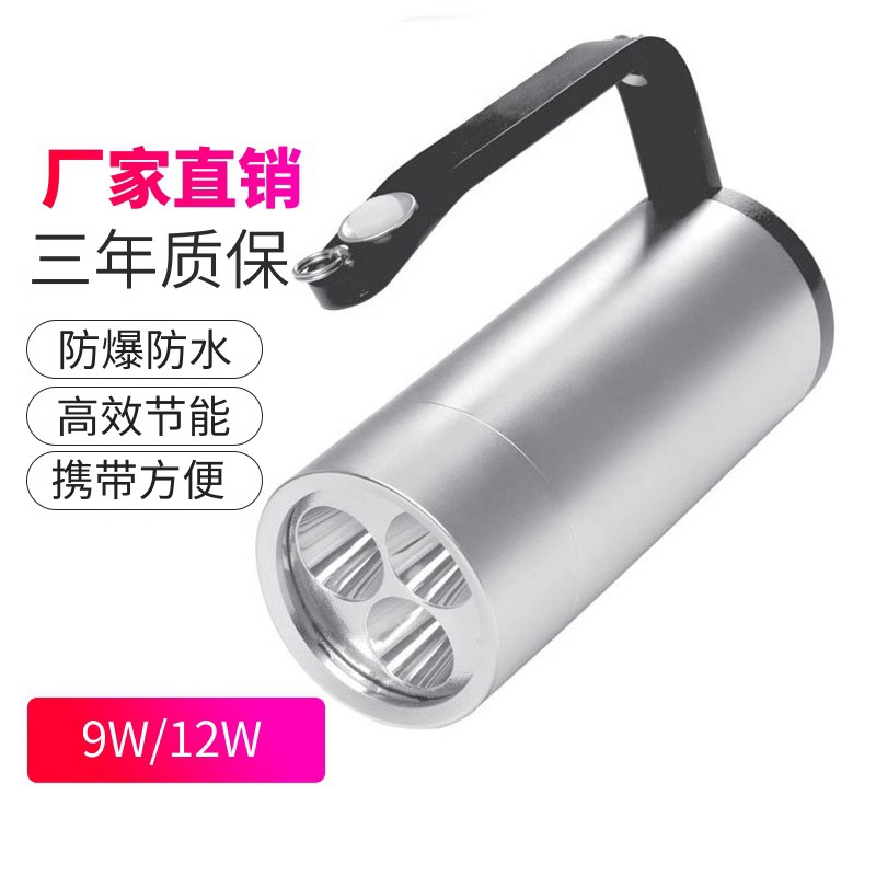 BR3600A轻便式防爆探照灯LED9W聚光检修照明灯消防远射搜索抢险灯