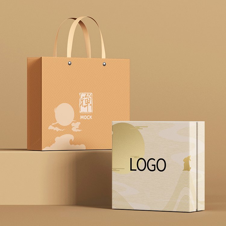 进口纯木浆牛皮纸袋印刷厂化工果冻炫彩礼品袋定制印logo