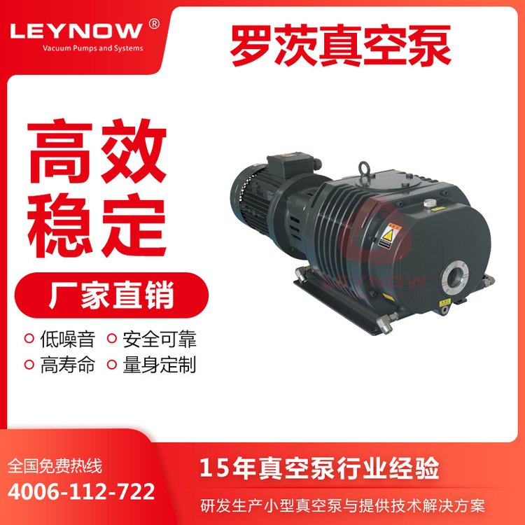 LEYNOW\/莱诺罗茨真空泵LR2200重量轻体积小小型罗茨真空泵定制