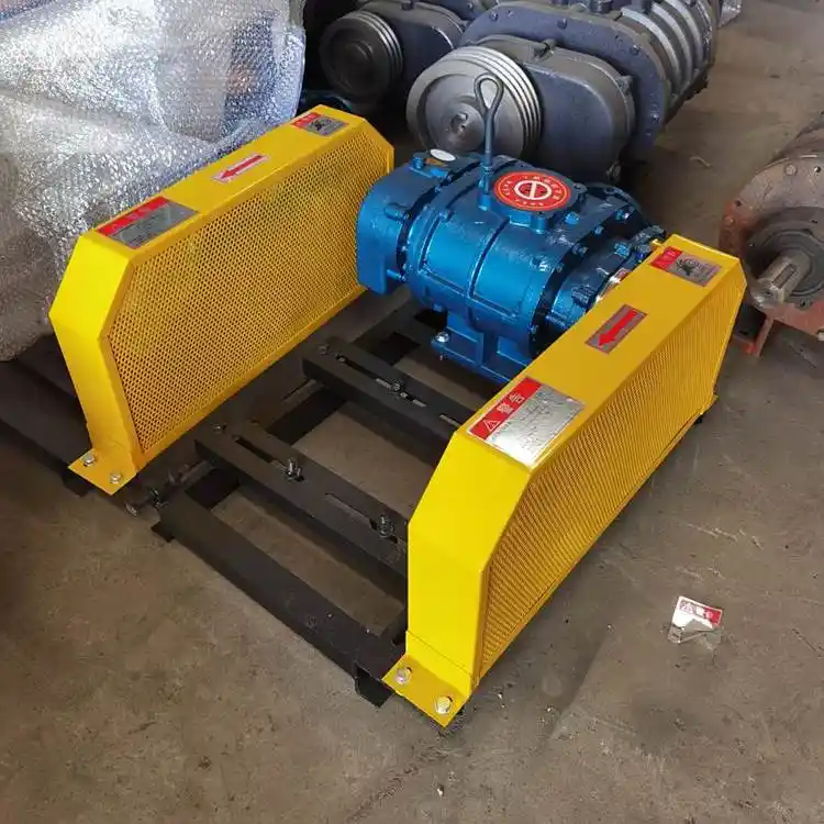 建宇重工SR100型罗茨鼓风机三叶型罗茨风机粉体气力输送