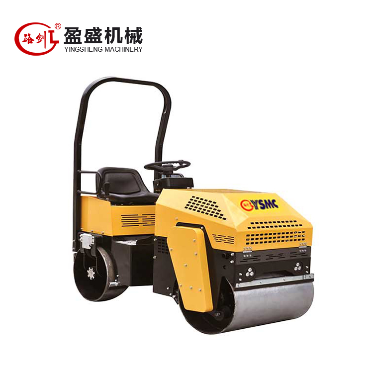 双钢轮振动压路机液压马达驱动多功能震动压实机
