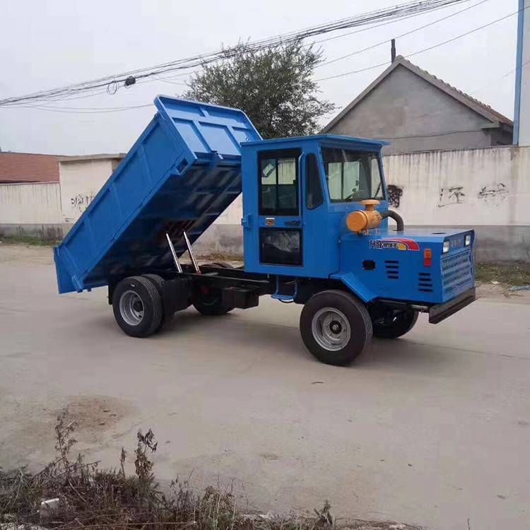 农用运输四不像后翻斗车柴油四驱全地形爬山虎车小型前四轮车